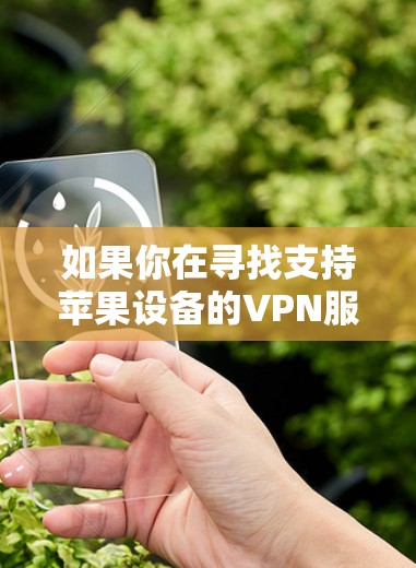 如果你在寻找支持苹果设备的VPN服务,以下是一些常见的VPN选择,这些服务都支持苹果设备