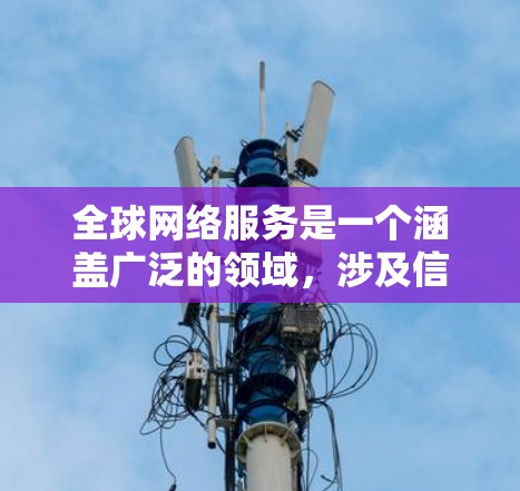 全球网络服务是一个涵盖广泛的领域,涉及信息和通信技术(ICT)的各种服务和应用。随着互联网的普及和技术的进步,全球网络服务已经成为现代社会和经济的重要基础。以下是关于全球网络服务的一些关键点 全球网络服务是一个涵盖广泛的领域,涉及信息和通信技术(ICT)的各种服务和应用。随着互联网的普及和技术的进步,全球网络服务已经成为现代社会和经济的重要基础。以下是关于全球网络服务的一些关键点