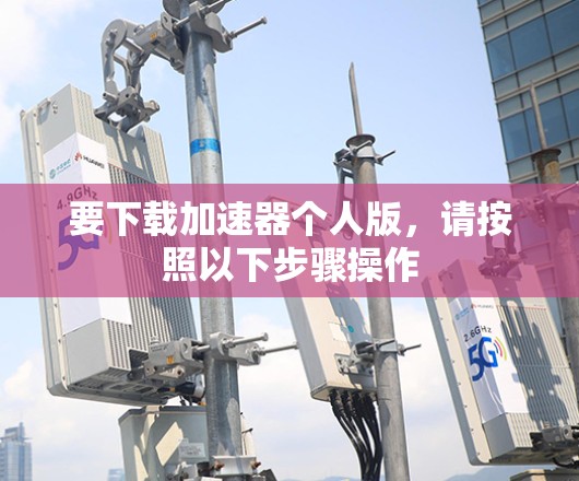 要下载加速器个人版，请按照以下步骤操作