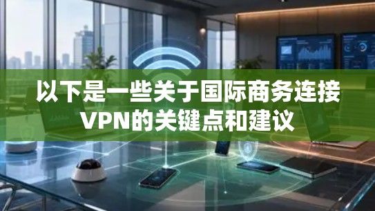 以下是一些关于国际商务连接VPN的关键点和建议 以下是一些关于国际商务连接VPN的关键点和建议